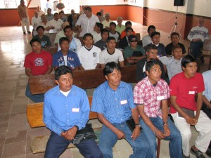 A group of young pastors from the ChirripÃ³ mountains
