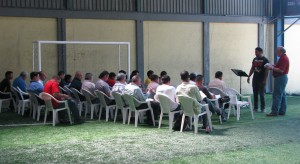 Pastors seminar at 2012 convention.